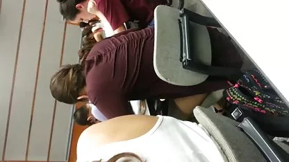 Rambut pirang perek telan bokep big butt sperma